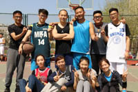 北京師范大學2017級MBA男女混合籃球賽