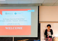 第四屆“中歐物流、信息化、管理和服務科學博士生院”暑期學校開班